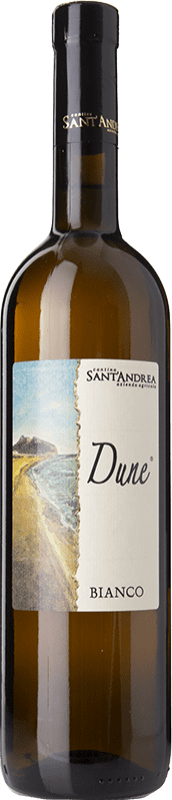 12,95 € Free Shipping | White wine Sant'Andrea Bianco Dune D.O.C. Circeo Lazio Italy Malvasía, Trebbiano Bottle 75 cl