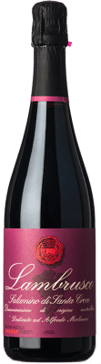 13,95 € Free Shipping | Red wine Sociale di Sorbara Santa Croce I.G.T. Emilia Romagna Emilia-Romagna Italy Lambrusco Salamino Bottle 75 cl