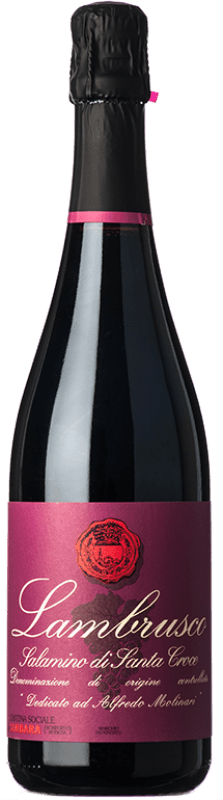 13,95 € Envoi gratuit | Vin Rouge Sociale di Sorbara Santa Croce I.G.T. Emilia Romagna Émilie-Romagne Italie Lambrusco 75 cl