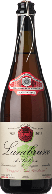12,95 € Free Shipping | Rosé Sparkling Wine Sociale di Sorbara D.O.C. Lambrusco di Sorbara Emilia-Romagna Italy Lambrusco 75 cl