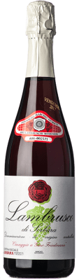 14,95 € Kostenloser Versand | Rosé Sekt Sociale di Sorbara Rosato D.O.C. Lambrusco di Sorbara Emilia-Romagna Italien Lambrusco di Sorbara Flasche 75 cl