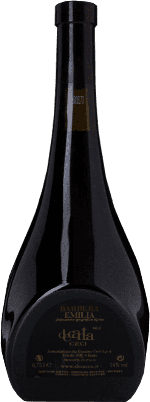 11,95 € Envio grátis | Vinho Tinto Ceci Decanta I.G.T. Emilia Romagna Emília-Romanha Itália Barbera Garrafa 75 cl
