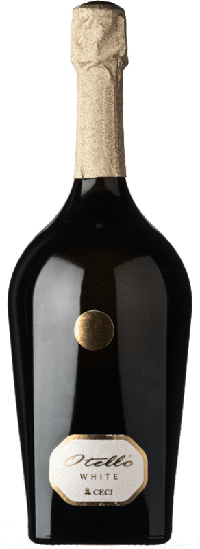 29,95 € 免费送货 | 白起泡酒 Ceci Otello Extradry White 额外的干燥 I.G.T. Emilia Romagna 艾米利亚 - 罗马涅 意大利 Pinot White, Sauvignon, Malvasia di Candia Aromatica 瓶子 Magnum 1,5 L