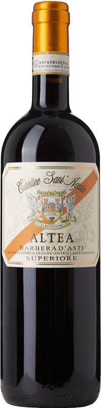 16,95 € Free Shipping | Red wine Sant'Agata Altea Superiore D.O.C. Barbera d'Asti Piemonte Italy Barbera Bottle 75 cl