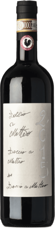 46,95 € Envio grátis | Vinho tinto Caparsa Doccio a Matteo Reserva D.O.C.G. Chianti Classico Tuscany Itália Sangiovese Garrafa 75 cl