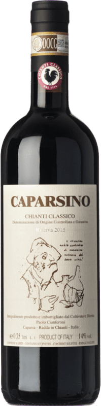 42,95 € Spedizione Gratuita | Vino Rosso Caparsa Caparsino Classico Riserva D.O.C.G. Chianti Toscana Italia Sangiovese 75 cl