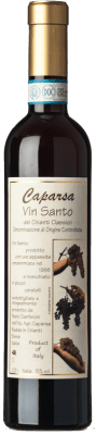 63,95 € Spedizione Gratuita | Vino dolce Caparsa 1998 D.O.C. Vin Santo del Chianti Classico Toscana Italia Malvasía, Malvasia Nera, Trebbiano Bottiglia Medium 50 cl