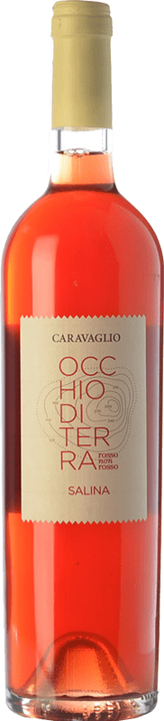 25,95 € Envoi gratuit | Vin Rosé Caravaglio Occhio di Terra Rosso non Rosso Jeune I.G.T. Salina Sicile Italie Nerello, Corinto Eco — Biologique Bouteille 75 cl