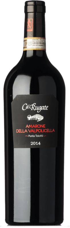 55,95 € Envoi gratuit | Vin Rouge Cà Rugate Punta 470 D.O.C.G. Amarone della Valpolicella Vénétie Italie Corvina, Rondinella, Corvinone 75 cl