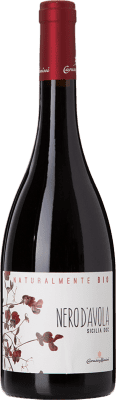 15,95 € Kostenloser Versand | Rotwein Caruso e Minini Naturalmente Bio D.O.C. Sicilia Sizilien Italien Nero d'Avola Flasche 75 cl