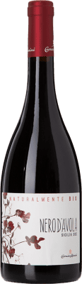 15,95 € Envío gratis | Vino Tinto Caruso e Minini Naturalmente D.O.C. Sicilia Sicilia Italia Nero d'Avola Bio — Biológico 75 cl
