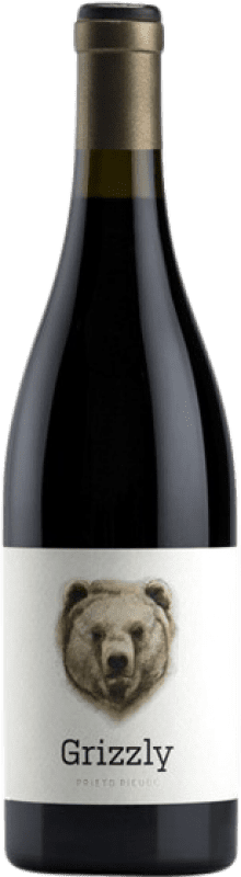 19,95 € 免费送货 | 红酒 La Osa vinos Noelia de Paz Grizzly I.G.P. Vino de la Tierra de Castilla y León 卡斯蒂利亚莱昂 西班牙 Prieto Picudo 瓶子 75 cl