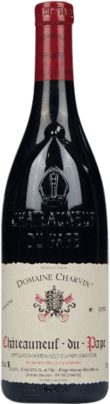 55,95 € Kostenloser Versand | Rotwein Domaine Charvin A.O.C. Châteauneuf-du-Pape Rhône Frankreich Syrah, Grenache Tintorera, Carignan, Mourvèdre Flasche 75 cl