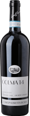 16,95 € Бесплатная доставка | Красное вино Bretta Rossa Ovada Colma 14 D.O.C. Piedmont Пьемонте Италия Dolcetto — Дольчетто 75 cl
