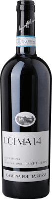 15,95 € Free Shipping | Red wine Bretta Rossa Ovada Colma 14 D.O.C. Piedmont Piemonte Italy Dolcetto Bottle 75 cl