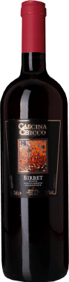 14,95 € Envío gratis | Vino Dulce Cascina Chicco Birbet D.O.C. Piedmont Piemonte Italia Brachetto 75 cl