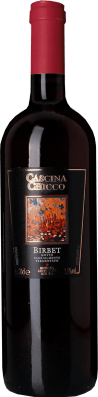 13,95 € Бесплатная доставка | Сладкое вино Cascina Chicco Birbet D.O.C. Piedmont Пьемонте Италия Brachetto бутылка 75 cl
