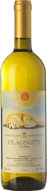 31,95 € Spedizione Gratuita | Vino bianco Cascina degli Ulivi Filagnotti D.O.C. Piedmont Piemonte Italia Cortese Bottiglia 75 cl