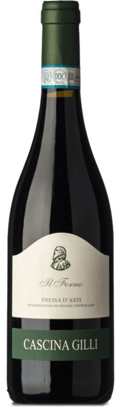 16,95 € Spedizione Gratuita | Vino rosso Gilli Il Forno D.O.C. Freisa d'Asti Piemonte Italia Freisa Bottiglia 75 cl