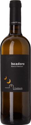 16,95 € Free Shipping | White wine Casebianche Bianco Iscadoro D.O.C. Paestum Campania Italy Malvasía, Trebbiano, Fiano Bottle 75 cl