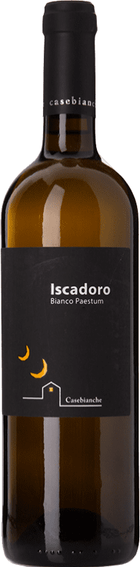 13,95 € Free Shipping | White wine Casebianche Bianco Iscadoro D.O.C. Paestum Campania Italy Malvasía, Trebbiano, Fiano Bottle 75 cl