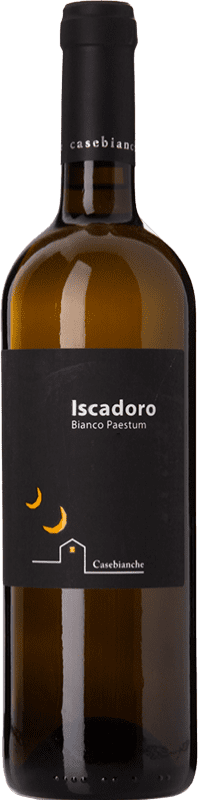 17,95 € Envoi gratuit | Vin blanc Casebianche Bianco Iscadoro D.O.C. Paestum Campanie Italie Malvasía, Trebbiano, Fiano Biologique Bouteille 75 cl