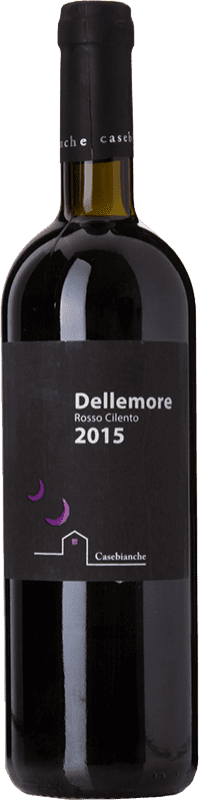 15,95 € Free Shipping | Red wine Casebianche Rosso Dellemore D.O.C. Cilento Campania Italy Barbera, Aglianico, Piedirosso Bottle 75 cl