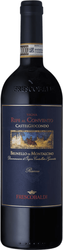 125,95 € Free Shipping | Red wine Marchesi de' Frescobaldi Castelgiocondo Riserva Ripe al Convento Reserva D.O.C.G. Brunello di Montalcino Tuscany Italy Sangiovese Bottle 75 cl