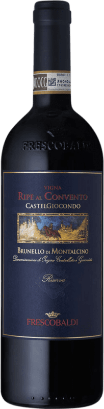 142,95 € Spedizione Gratuita | Vino rosso Marchesi de' Frescobaldi Castelgiocondo Ripe al Convento Riserva D.O.C.G. Brunello di Montalcino Toscana Italia Sangiovese Bottiglia 75 cl