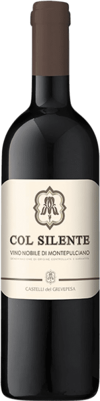 33,95 € 免费送货 | 红酒 Castelli del Grevepesa Col Silente D.O.C.G. Vino Nobile di Montepulciano 托斯卡纳 意大利 Prugnolo Gentile 瓶子 75 cl