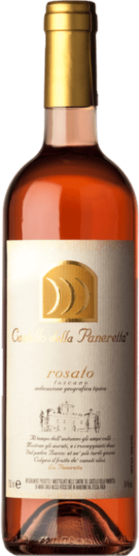 10,95 € Envio grátis | Vinho rosé Castello della Paneretta Rosato I.G.T. Toscana Tuscany Itália Canaiolo Garrafa 75 cl