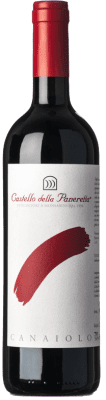 38,95 € 免费送货 | 红酒 Castello della Paneretta I.G.T. Toscana 托斯卡纳 意大利 Canaiolo 瓶子 75 cl