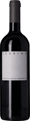 31,95 € Бесплатная доставка | Красное вино Castello della Paneretta Terrine I.G.T. Toscana Тоскана Италия Sangiovese, Canaiolo бутылка 75 cl