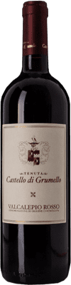 11,95 € Envio grátis | Vinho tinto Castello di Grumello Rosso D.O.C. Valcalepio Lombardia Itália Merlot, Cabernet Sauvignon Garrafa 75 cl