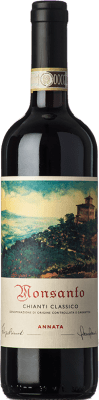 19,95 € Kostenloser Versand | Rotwein Castello di Monsanto D.O.C.G. Chianti Classico Toskana Italien Sangiovese, Colorino, Canaiolo Flasche 75 cl