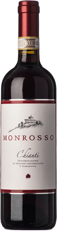 16,95 € 免费送货 | 红酒 Castello di Monsanto Monrosso D.O.C.G. Chianti 托斯卡纳 意大利 Merlot, Sangiovese, Canaiolo 瓶子 75 cl