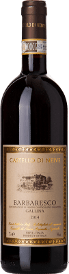 43,95 € Envio grátis | Vinho tinto Castello di Neive Gallina D.O.C.G. Barbaresco Piemonte Itália Nebbiolo Garrafa 75 cl
