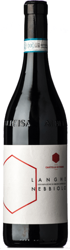 22,95 € Бесплатная доставка | Красное вино Castello di Perno D.O.C. Langhe Пьемонте Италия Nebbiolo бутылка 75 cl