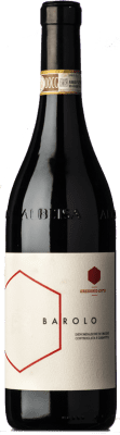 38,95 € Бесплатная доставка | Красное вино Castello di Perno Gregorio Gitti D.O.C.G. Barolo Пьемонте Италия Nebbiolo бутылка 75 cl