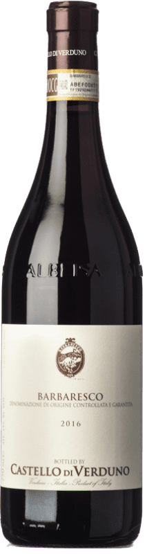 34,95 € Бесплатная доставка | Красное вино Castello di Verduno D.O.C.G. Barbaresco Пьемонте Италия Nebbiolo бутылка 75 cl