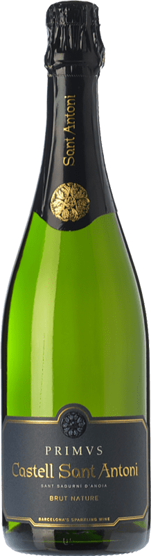 12,95 € 送料無料 | 白スパークリングワイン Castell Sant Antoni Primus ブルットの自然 予約 D.O. Cava スペイン Macabeo, Xarel·lo, Parellada ボトル 75 cl