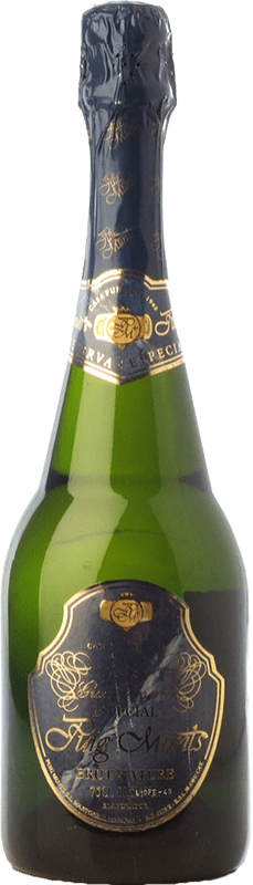 12,95 € Envio grátis | Espumante branco Puig Munts Especial Brut Nature Grande Reserva D.O. Cava Espanha Macabeo, Xarel·lo, Parellada Garrafa 75 cl