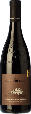 10,95 € Free Shipping | Red wine Cave de Cairanne Le Chêne Noir Oak A.O.C. Côtes du Rhône Villages Rhône France Syrah, Grenache, Carignan Bottle 75 cl