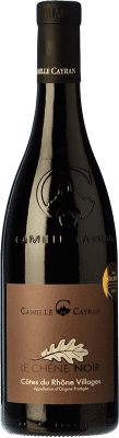 11,95 € Envio grátis | Vinho tinto Cave de Cairanne Le Chêne Noir Carvalho A.O.C. Côtes du Rhône Rhône França Syrah, Grenache, Carignan Garrafa 75 cl