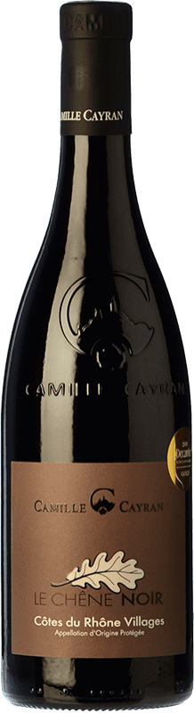 11,95 € Envio grátis | Vinho Tinto Cave de Cairanne Le Chêne Noir Villages Carvalho A.O.C. Côtes du Rhône Rhône França Syrah, Garnacha — Grenache, Cariñena — Carignan 75 cl