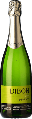 6,95 € Kostenloser Versand | Weißer Sekt Marrugat Dibon Semiseco — Halbtrocken D.O. Cava Spanien Macabeo, Xarel·lo, Parellada 75 cl