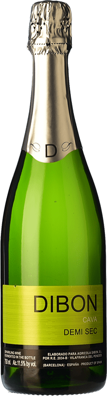 12,95 € Envio grátis | Espumante branco Marrugat Dibon Semi-seco Semi-doce D.O. Cava Espanha Macabeo, Xarel·lo, Parellada Garrafa 75 cl