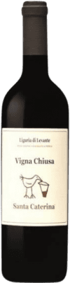 21,95 € 送料無料 | 赤ワイン Santa Caterina Vigna Chiusa I.G.T. Liguria リグーリア イタリア Sangiovese — サンジョヴェーゼ, Canaiolo — カナイオーロ, Ciliegiolo — チリエジョーロ Eco — エコ ビオ オーガニック 75 cl