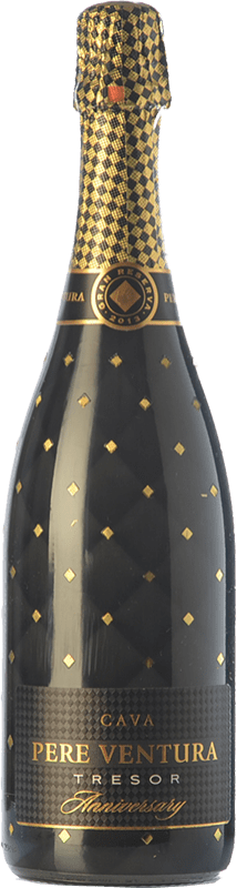 29,95 € Envoi gratuit | Vin Mousseux Blanc Pere Ventura Tresor Aniversary Brut Grande Réserve D.O. Cava Espagne Macabeo — Macabeu, Xarel·lo, Parellada Bouteille 75 cl