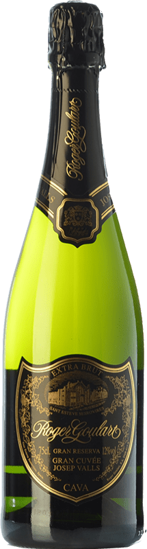 23,95 € Free Shipping | White sparkling Roger Goulart Gran Cuvée Extra Brut Grand Reserve D.O. Cava Spain Macabeo, Xarel·lo, Chardonnay, Parellada Bottle 75 cl